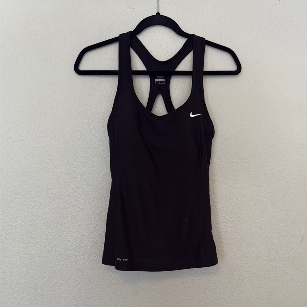 Nike Black Racerback Tank Top